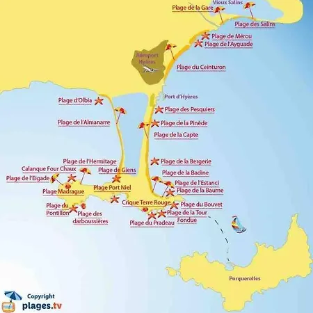 L'abri Cotier Presqu'ile De Giens Appartement